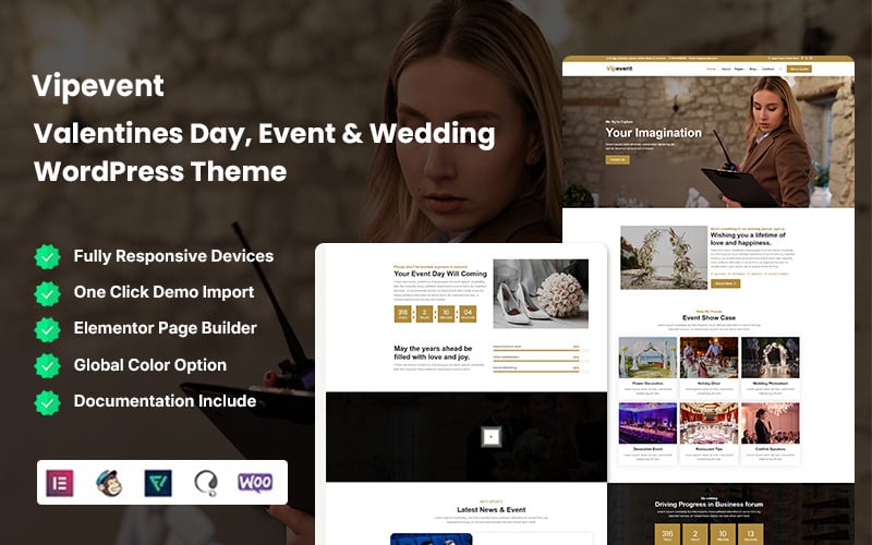Vipevent - Valentines Day, Event & Wedding Woo Commerce WordPress Theme Vipevent - Valentines Day, Event & Wedding Woo Commerce WordPress Theme