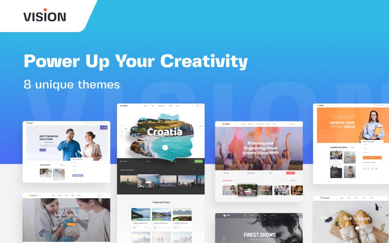 Vision - Responsive Multipurpose Website Template Vision - Responsive Multipurpose Website Template
