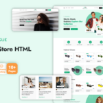 Vision Vogue - Eye Glasses Store eCommerce HTML Website Template