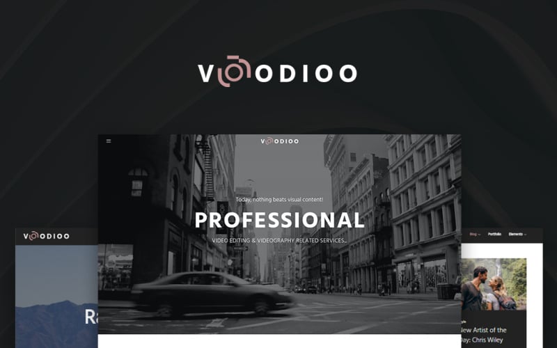 Voodioo - Videographer Responsive WordPress theme Voodioo - Videographer Responsive WordPress theme