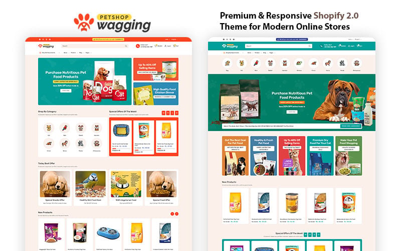 Wagging PetShop – The Perfect Shopify Theme for Pet Lovers & Animal Care Wagging PetShop – The Perfect Shopify Theme for Pet Lovers & Animal Care