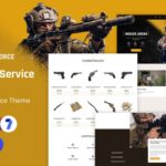 Warforce - Weapon Store Multipurpose WooCommerce Theme