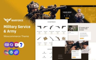 Warforce - Weapon Store Multipurpose WooCommerce Theme