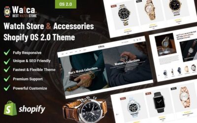 Watca - Watch Store & Accessories Shopify OS 2.0 Theme