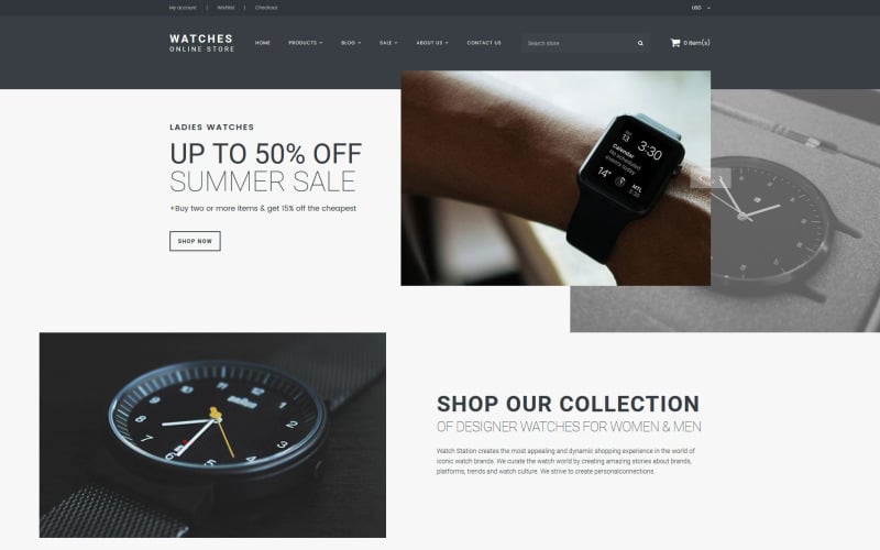 Watches - Online Store Shopify Theme Watches - Online Store Shopify Theme