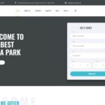 Water Planet - Amusement Park Creative Multipage HTML Website Template