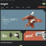 Weapon Shop WooCommerce Theme