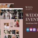 Wed -  Event Planner And Management WordPress Elementor Theme