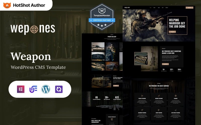 Wepones - Weapon Store WordPress Elementor Theme Wepones - Weapon Store WordPress Elementor Theme