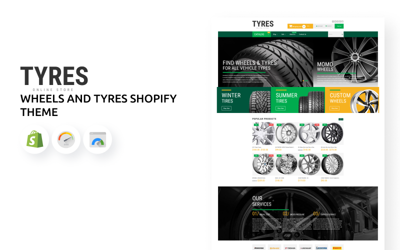 Wheels and Tyres eCommerce Shopify Theme Wheels and Tyres eCommerce Shopify Theme