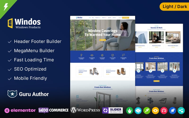 Windos - Windows and Doors and Glass WooCommerce Theme Windos - Windows and Doors and Glass WooCommerce Theme