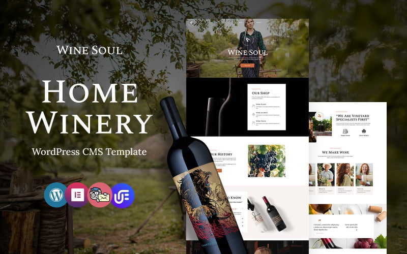 Winesoul - Wine And Winery WordPress Elementor Theme Winesoul - Wine And Winery WordPress Elementor Theme