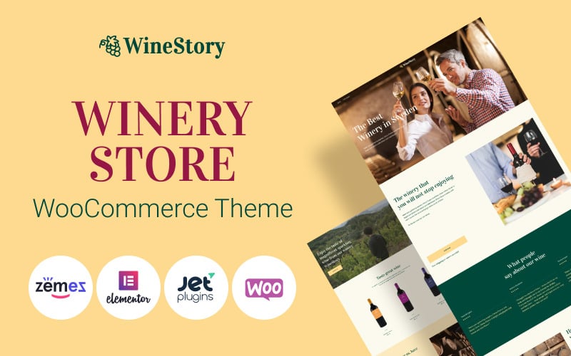 WineStory - Genuine And Charming Winery WooCommerce Theme WineStory - Genuine And Charming Winery WooCommerce Theme