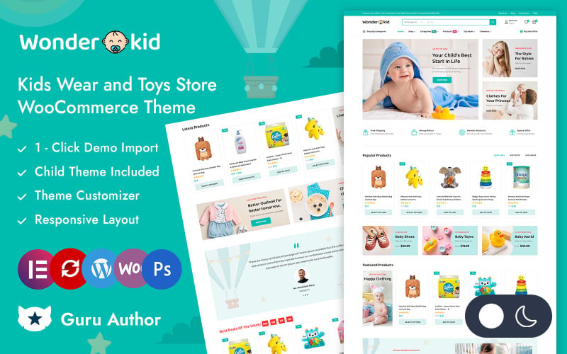 Wonderkid - Kids Wear and Toys Store Elementor WooCommerce Responsive Theme Wonderkid - Kids Wear and Toys Store Elementor WooCommerce Responsive Theme