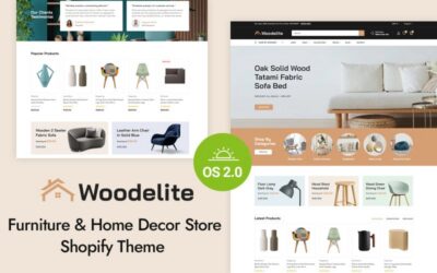 Woodelite - Furniture and Home Decor Store Shopify 2.0 Responsive Theme