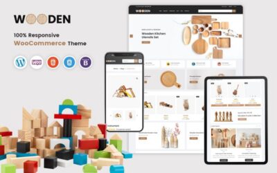 Wooden - Responsive WooCommerce Template