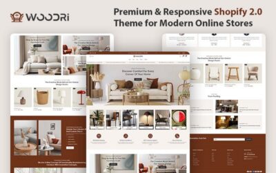Woodri – The Perfect Shopify Theme for Furniture & Home Ambience