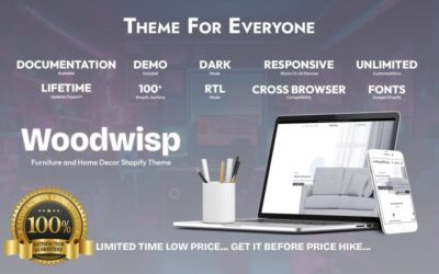 Woodwisp –Powerful Shopify Theme For Furniture and Home Decor
