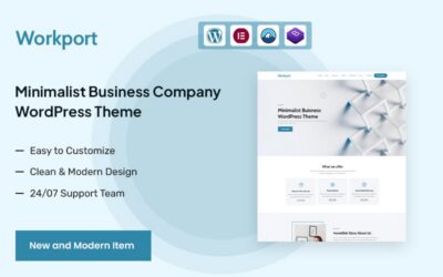 Workport - Minimalist Business Company WordPress Theme