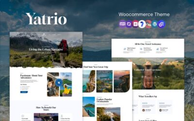 Yatrio - Camping and Outdoor Shop WooCommerce WordPress Theme
