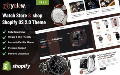 Yelew - Watch Store & Shop Shopify OS 2.0 Theme