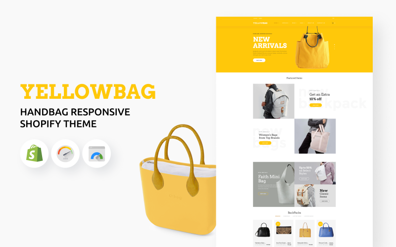 YellowBag - Handbag Responsive Shopify Theme YellowBag - Handbag Responsive Shopify Theme