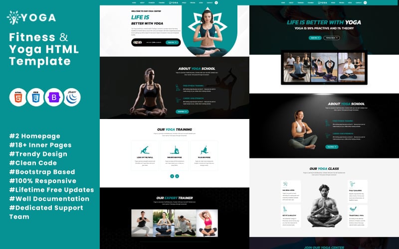Yoga - Fitness and Yoga HTML Template Yoga - Fitness and Yoga HTML Template