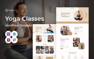 Yogaa - Meditation, Yoga And Wellness Studio WordPress Elementor Theme