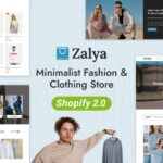Zalya - Minimal Fashion Store Shopify 2.0 Responsive Theme