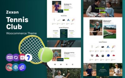 Zexon - Pickleball and Sport Gear WooCommerce Theme