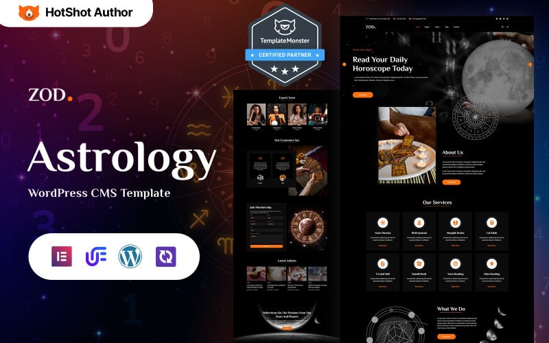 Zodiec - Astrology And Horoscope WordPress Elementor Theme Zodiec - Astrology And Horoscope WordPress Elementor Theme