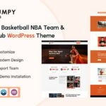 Zumpy - Basketball NBA Team & Sport Club WordPress Theme