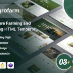 Agrofarm - Agriculture Farming & Gardening HTML Template