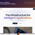 AI SaaS Startup and Tech Landing Page Template