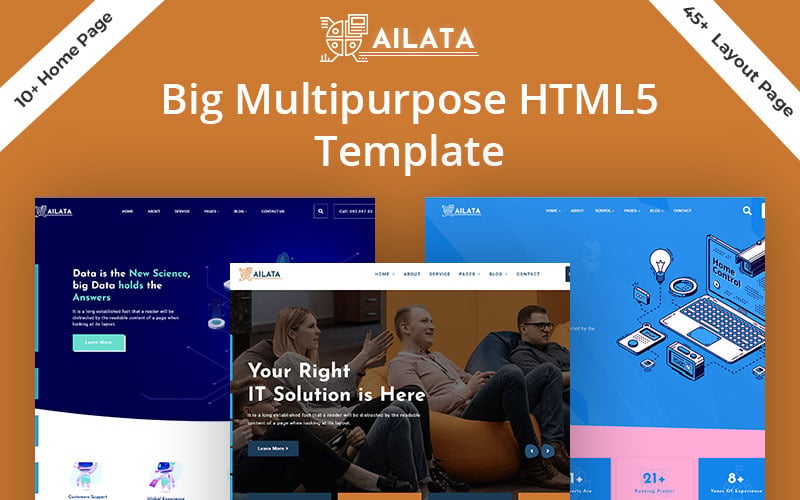 Ailata Big Multipurpose HTML5 Template Ailata Big Multipurpose HTML5 Template