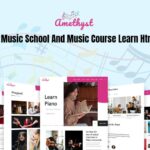 Amethyst - Music School And Music Course Learn Html Template
