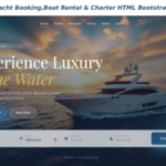 AquaLux – Premium Yacht Booking, Boat Rental & Charter HTML Template