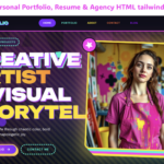 Artfolio – Portfolio HTML Template for Developers, Freelancers & Agencies