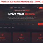 AutoRent – Premium Car Rental Marketplace | HTML Tailwind CSS Theme