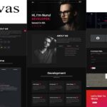 Avas Personal Portfolio HTML Template