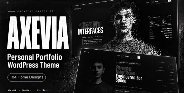 Axevia - Personal Portfolio WordPress Theme Axevia - Personal Portfolio WordPress Theme