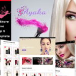 Ayaka - Online Cosmetics Store Responsive Bootstrap 5 Website Template