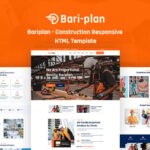 Bariplan – Construction Website Template