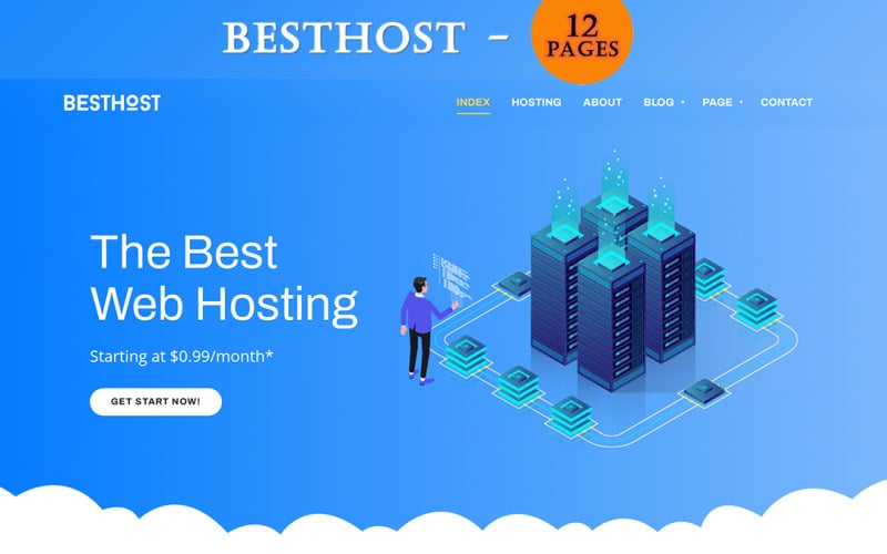 BestHost - Responsive Hosting HTML Template BestHost - Responsive Hosting HTML Template