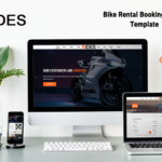 Bike Rental Booking React Website Template