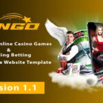 Bingo - Modern Online Casino Games, Gambling Betting Responsive Website Template
