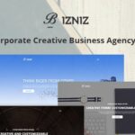 Bizniz – Creative Agency Website Template