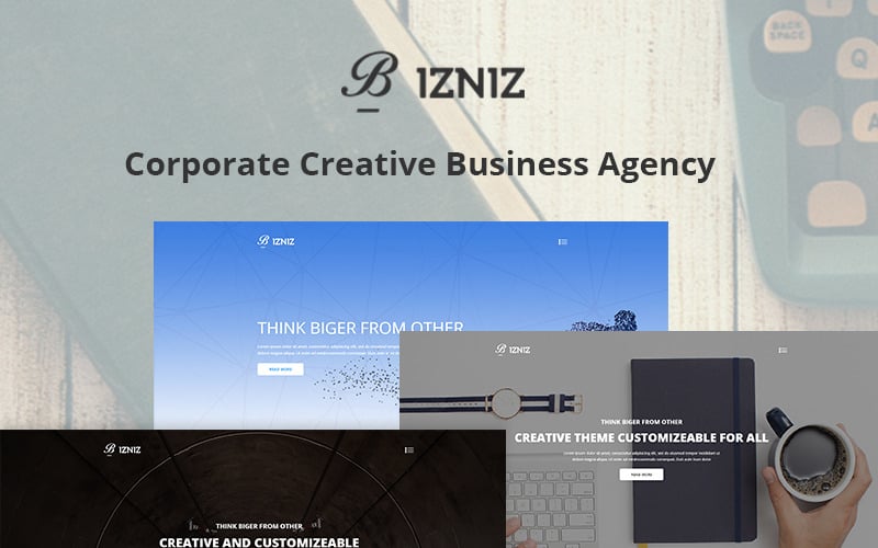 Bizniz – Creative Agency Website Template Bizniz – Creative Agency Website Template