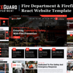 BlazeGuard – Fire Department & Firefighter React Website Template