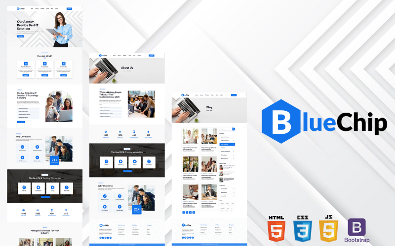 BlueChip Corporate Website HTML BlueChip Corporate Website HTML